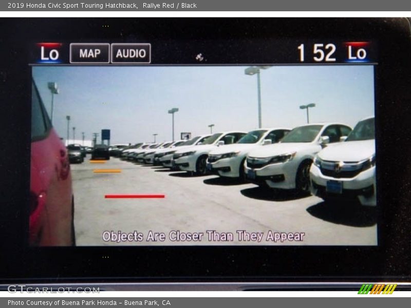 Rallye Red / Black 2019 Honda Civic Sport Touring Hatchback