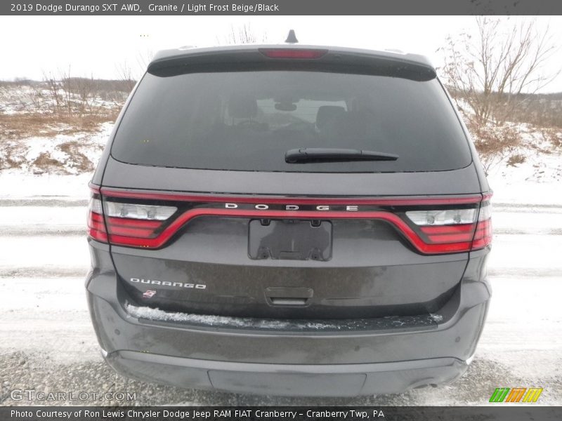 Granite / Light Frost Beige/Black 2019 Dodge Durango SXT AWD