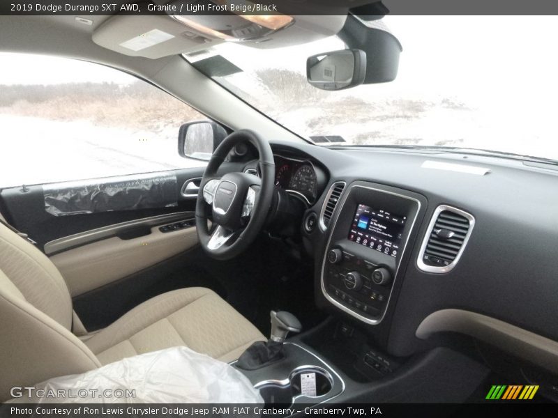 Granite / Light Frost Beige/Black 2019 Dodge Durango SXT AWD