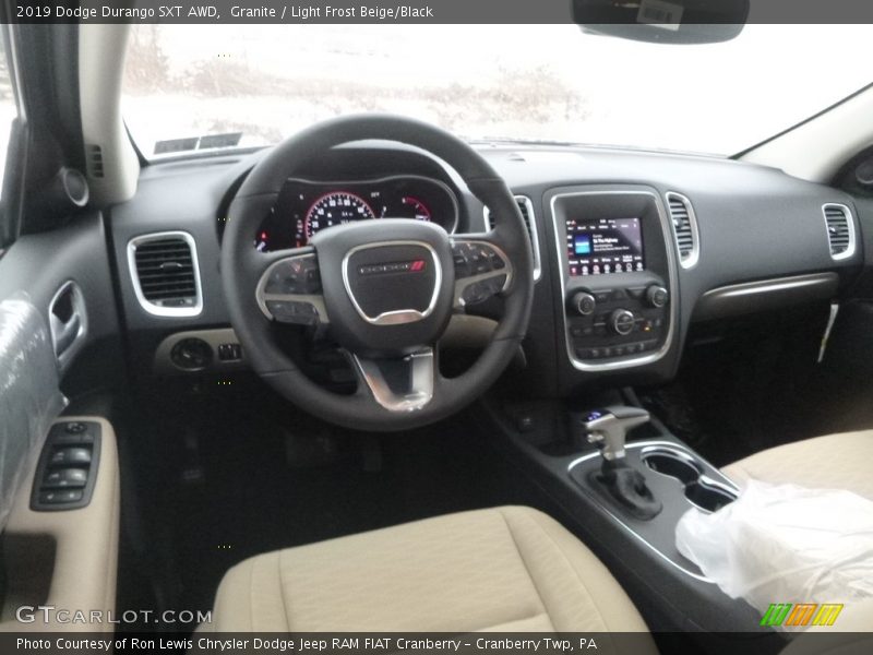 Granite / Light Frost Beige/Black 2019 Dodge Durango SXT AWD