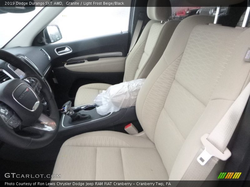 Granite / Light Frost Beige/Black 2019 Dodge Durango SXT AWD