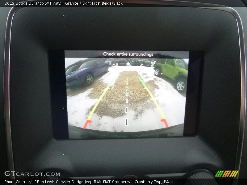 Granite / Light Frost Beige/Black 2019 Dodge Durango SXT AWD