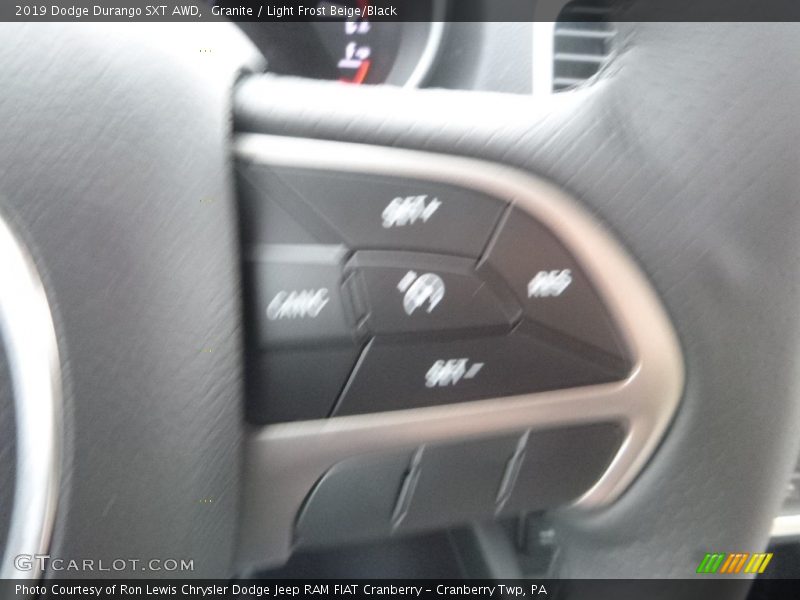 Granite / Light Frost Beige/Black 2019 Dodge Durango SXT AWD