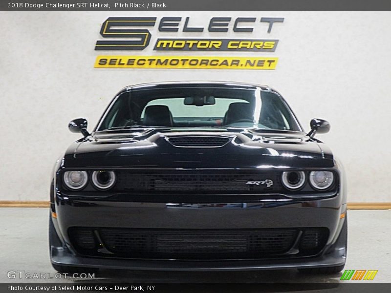 Pitch Black / Black 2018 Dodge Challenger SRT Hellcat