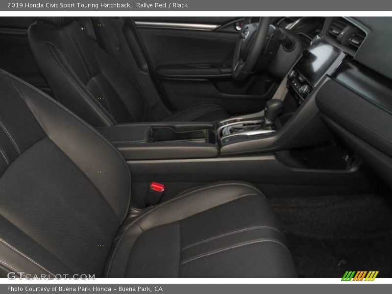 Rallye Red / Black 2019 Honda Civic Sport Touring Hatchback