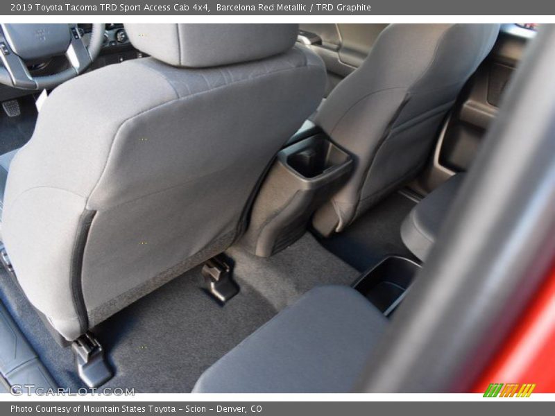 Rear Seat of 2019 Tacoma TRD Sport Access Cab 4x4