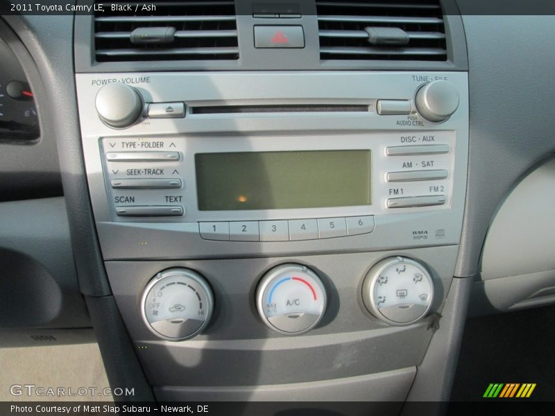 Black / Ash 2011 Toyota Camry LE