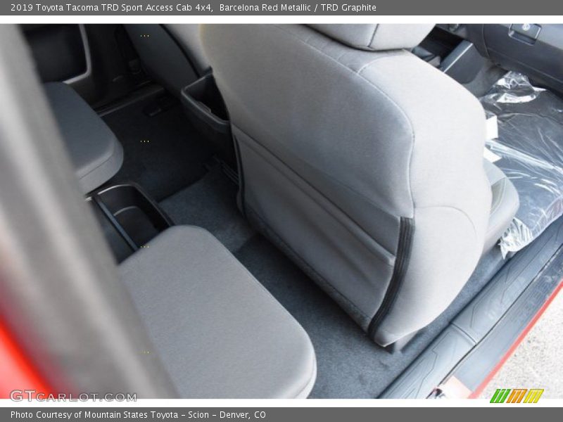 Barcelona Red Metallic / TRD Graphite 2019 Toyota Tacoma TRD Sport Access Cab 4x4