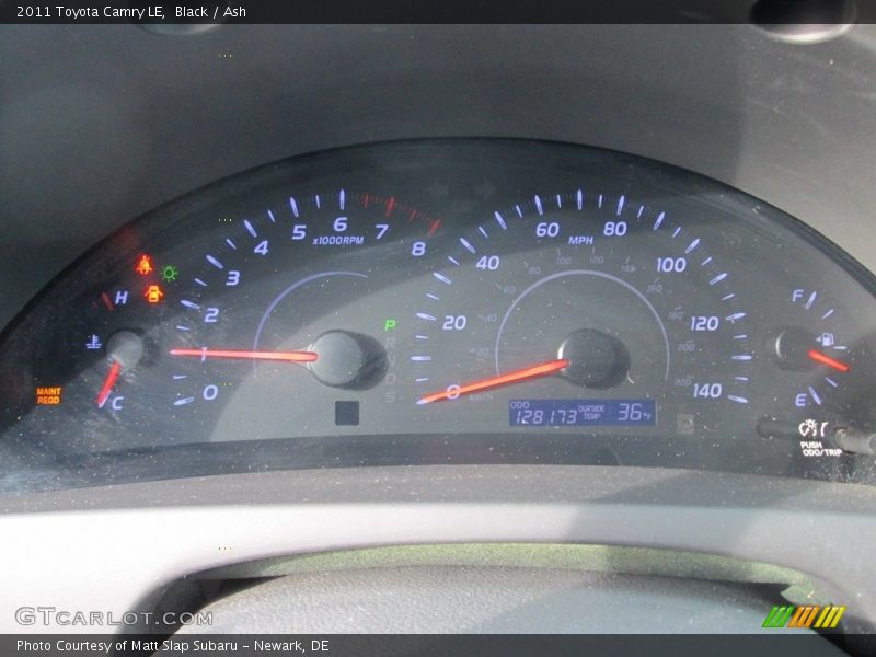 Black / Ash 2011 Toyota Camry LE