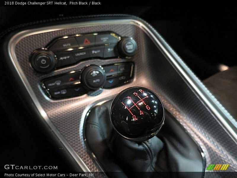 Pitch Black / Black 2018 Dodge Challenger SRT Hellcat