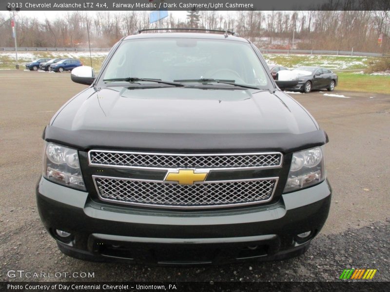 Fairway Metallic / Dark Cashmere/Light Cashmere 2013 Chevrolet Avalanche LTZ 4x4