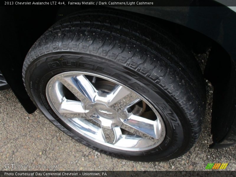 Fairway Metallic / Dark Cashmere/Light Cashmere 2013 Chevrolet Avalanche LTZ 4x4
