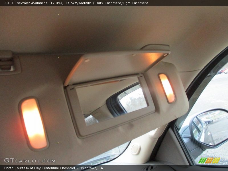Fairway Metallic / Dark Cashmere/Light Cashmere 2013 Chevrolet Avalanche LTZ 4x4