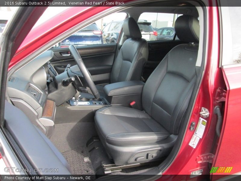 Venetian Red Pearl / Slate Black 2016 Subaru Outback 2.5i Limited