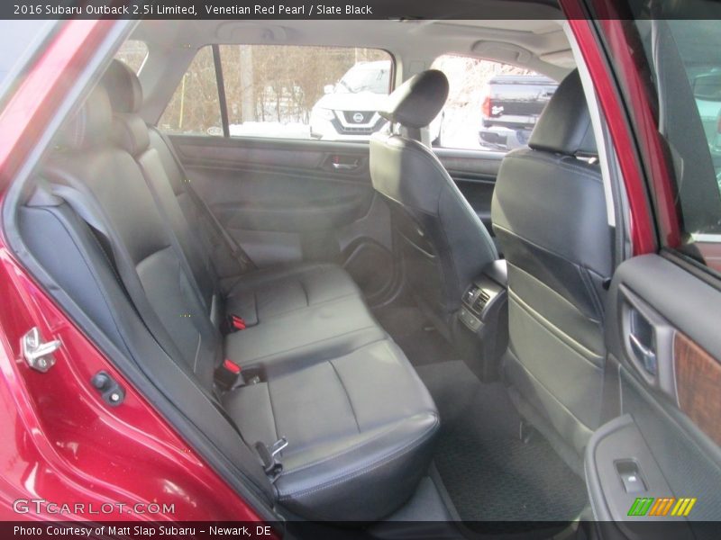 Venetian Red Pearl / Slate Black 2016 Subaru Outback 2.5i Limited