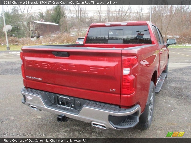 Cajun Red Tintcoat / Jet Black 2019 Chevrolet Silverado 1500 LT Crew Cab 4WD