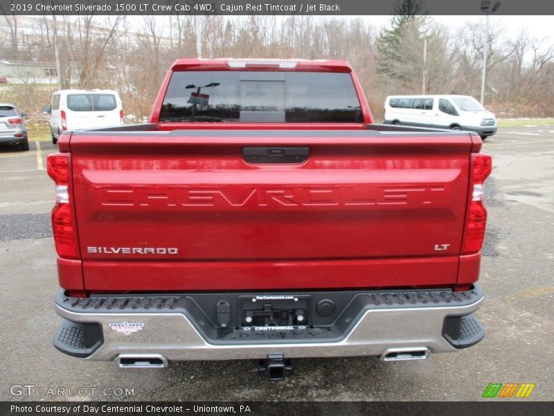 Cajun Red Tintcoat / Jet Black 2019 Chevrolet Silverado 1500 LT Crew Cab 4WD