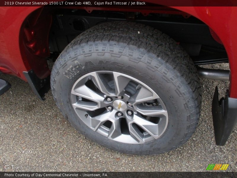 Cajun Red Tintcoat / Jet Black 2019 Chevrolet Silverado 1500 LT Crew Cab 4WD