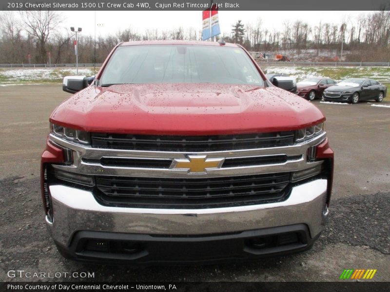 Cajun Red Tintcoat / Jet Black 2019 Chevrolet Silverado 1500 LT Crew Cab 4WD