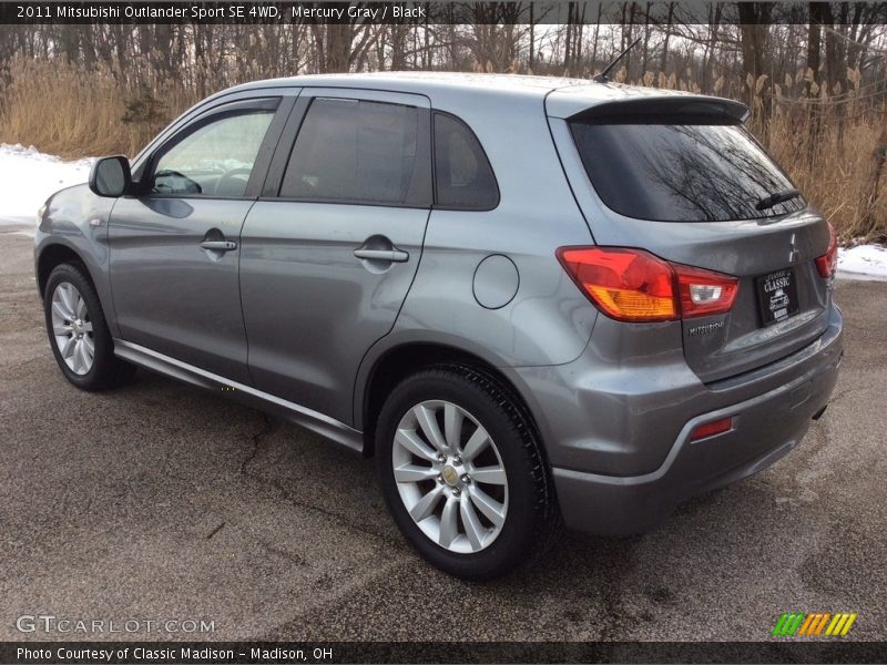 Mercury Gray / Black 2011 Mitsubishi Outlander Sport SE 4WD
