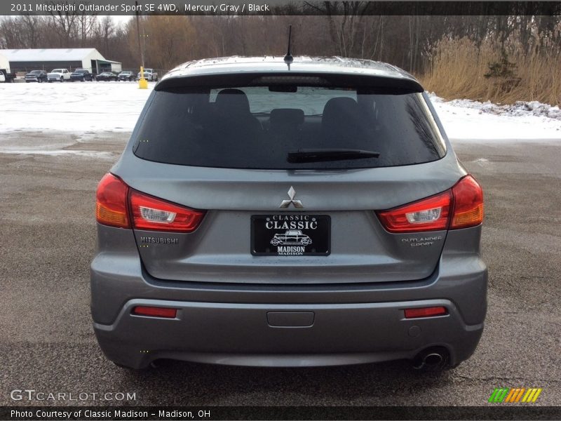 Mercury Gray / Black 2011 Mitsubishi Outlander Sport SE 4WD
