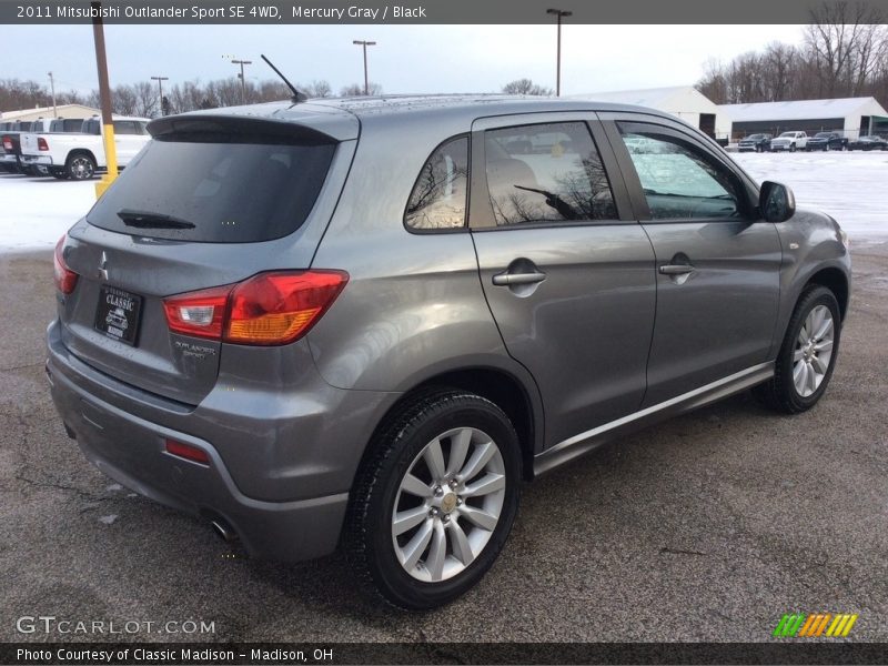 Mercury Gray / Black 2011 Mitsubishi Outlander Sport SE 4WD