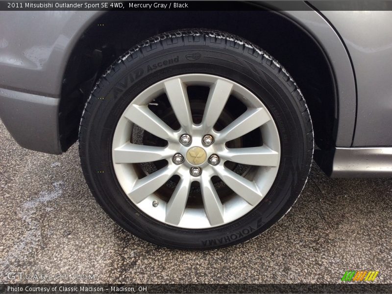 Mercury Gray / Black 2011 Mitsubishi Outlander Sport SE 4WD