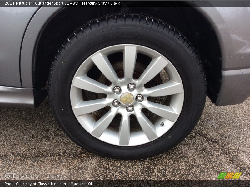 Mercury Gray / Black 2011 Mitsubishi Outlander Sport SE 4WD