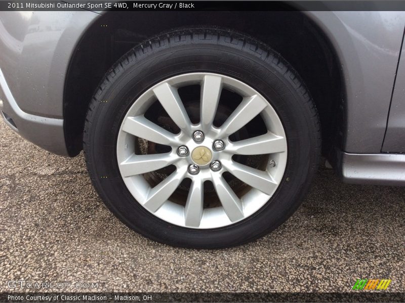 Mercury Gray / Black 2011 Mitsubishi Outlander Sport SE 4WD
