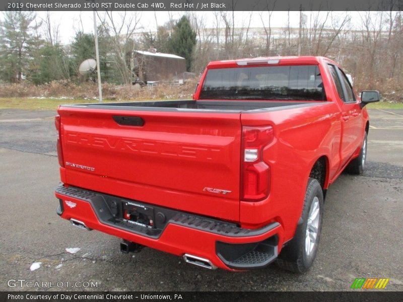 Red Hot / Jet Black 2019 Chevrolet Silverado 1500 RST Double Cab 4WD