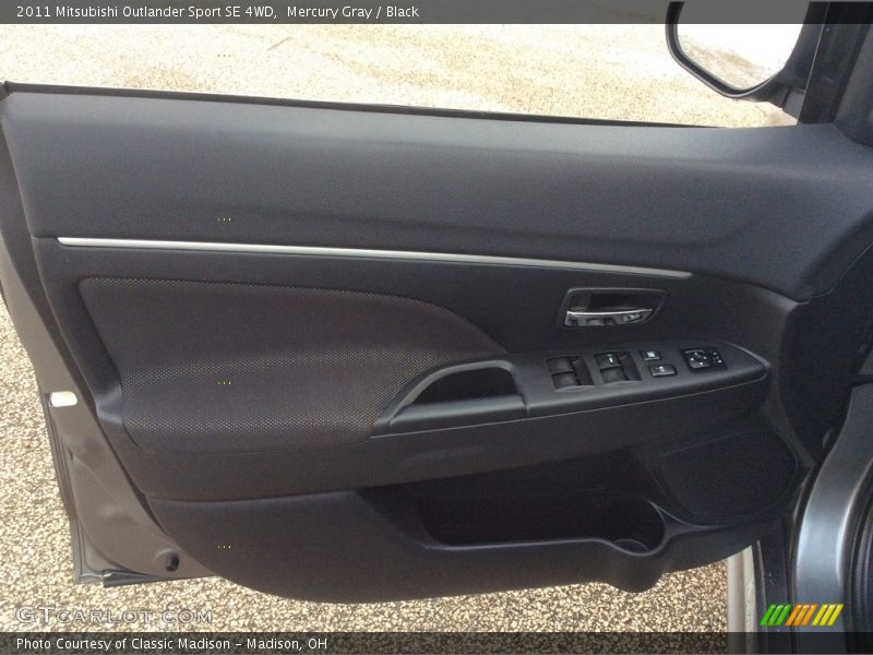 Mercury Gray / Black 2011 Mitsubishi Outlander Sport SE 4WD