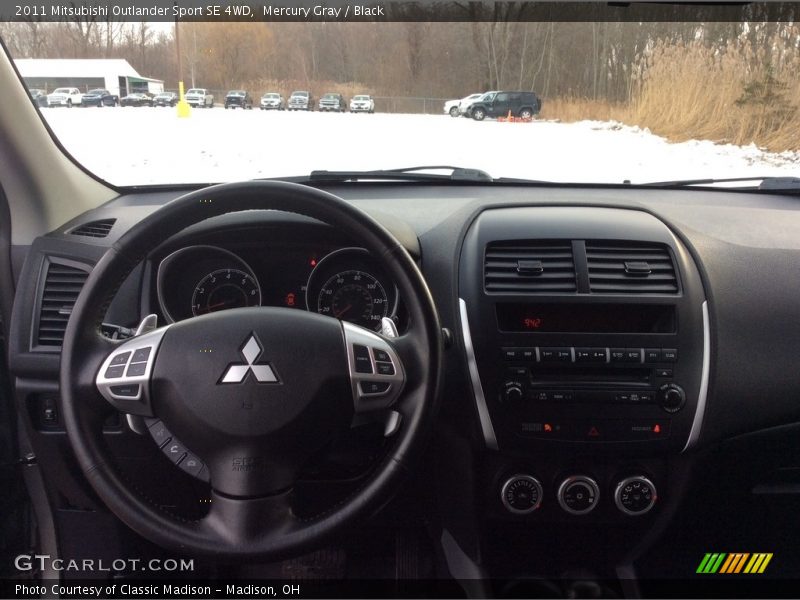 Mercury Gray / Black 2011 Mitsubishi Outlander Sport SE 4WD