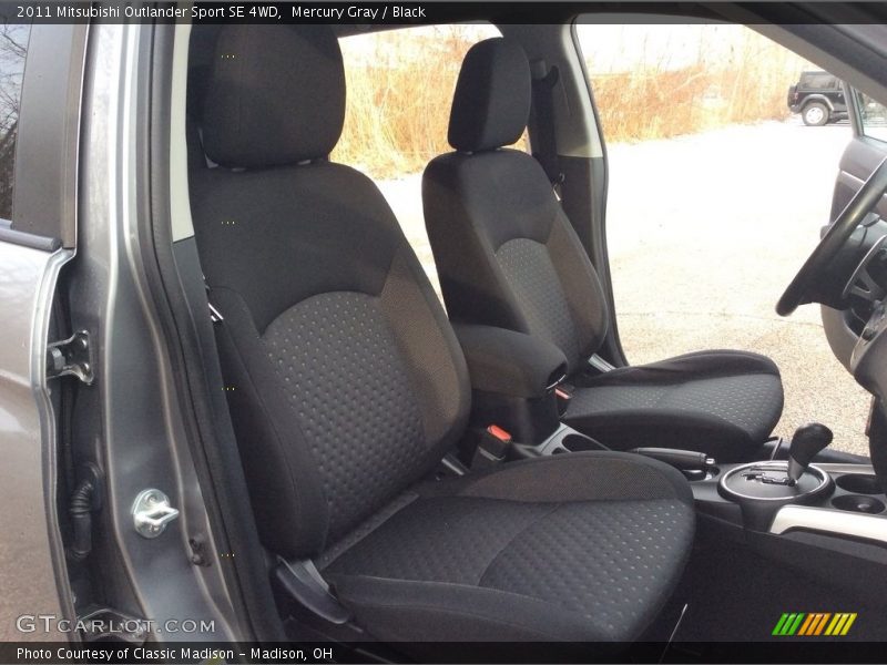 Mercury Gray / Black 2011 Mitsubishi Outlander Sport SE 4WD