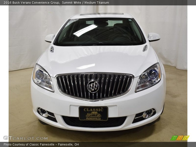 Summit White / Medium Titanium 2016 Buick Verano Convenience Group