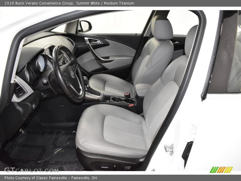 Summit White / Medium Titanium 2016 Buick Verano Convenience Group