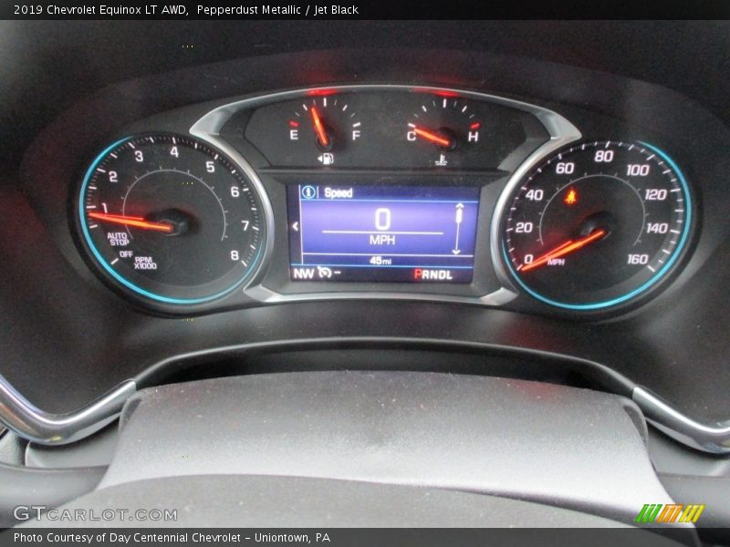 Pepperdust Metallic / Jet Black 2019 Chevrolet Equinox LT AWD