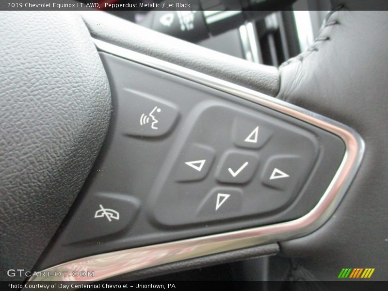 Pepperdust Metallic / Jet Black 2019 Chevrolet Equinox LT AWD