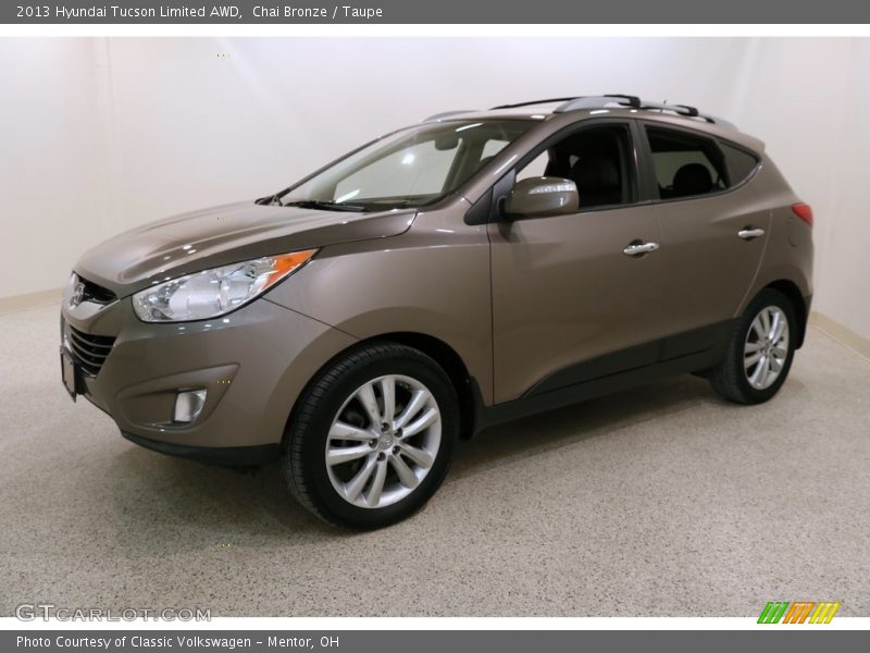Chai Bronze / Taupe 2013 Hyundai Tucson Limited AWD