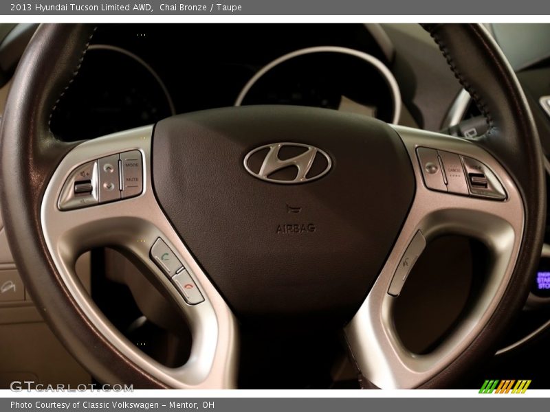 Chai Bronze / Taupe 2013 Hyundai Tucson Limited AWD