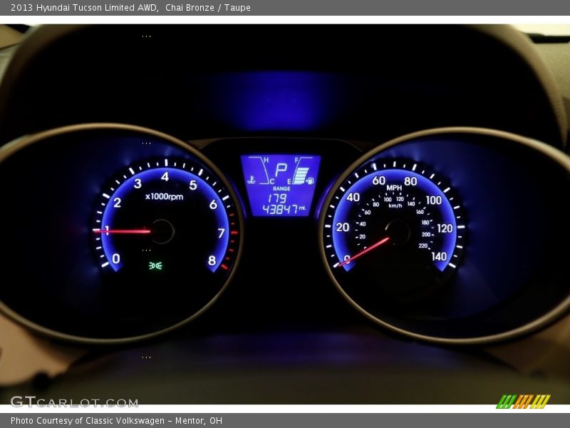 Chai Bronze / Taupe 2013 Hyundai Tucson Limited AWD