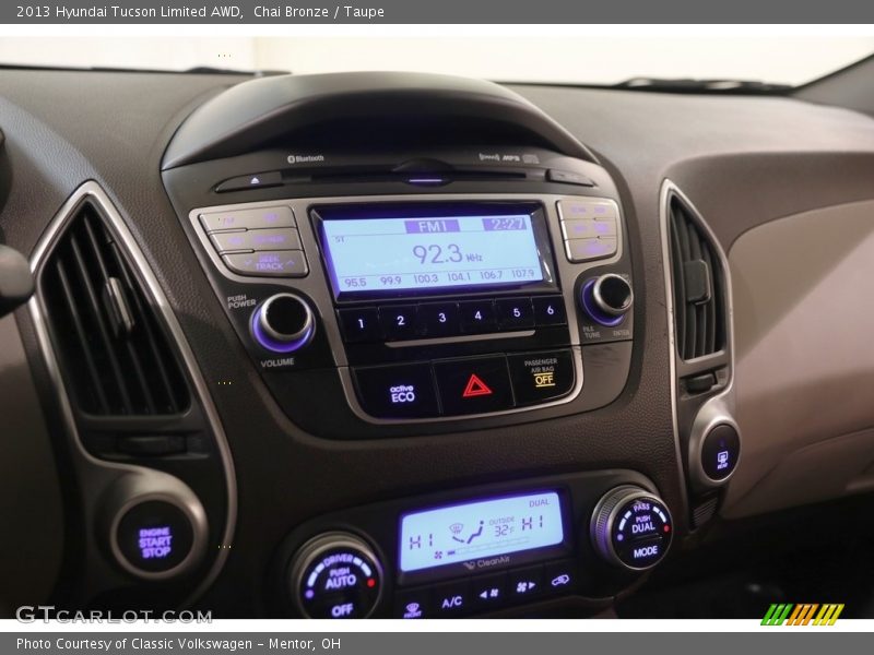 Chai Bronze / Taupe 2013 Hyundai Tucson Limited AWD