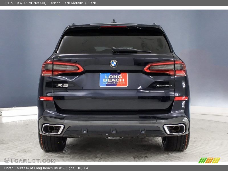 Carbon Black Metallic / Black 2019 BMW X5 xDrive40i