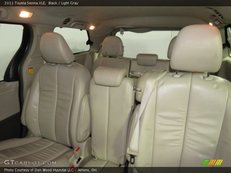 Black / Light Gray 2011 Toyota Sienna XLE
