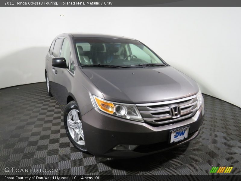 Polished Metal Metallic / Gray 2011 Honda Odyssey Touring