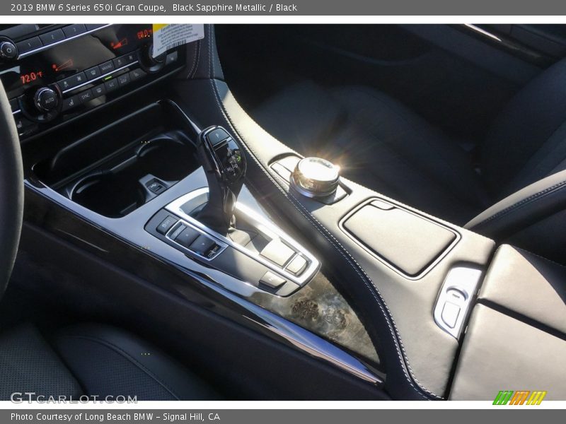 Black Sapphire Metallic / Black 2019 BMW 6 Series 650i Gran Coupe