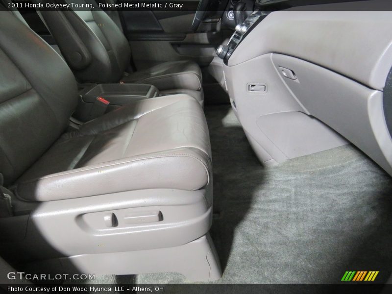 Polished Metal Metallic / Gray 2011 Honda Odyssey Touring