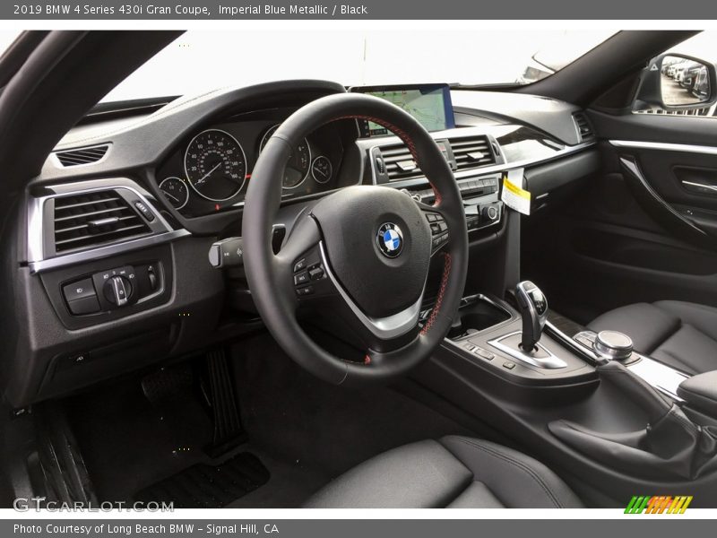Imperial Blue Metallic / Black 2019 BMW 4 Series 430i Gran Coupe