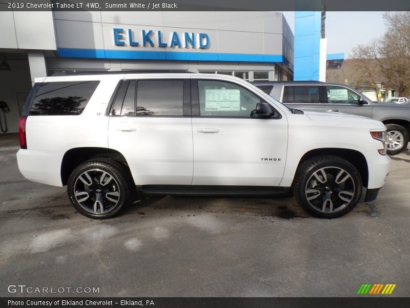 Summit White / Jet Black 2019 Chevrolet Tahoe LT 4WD