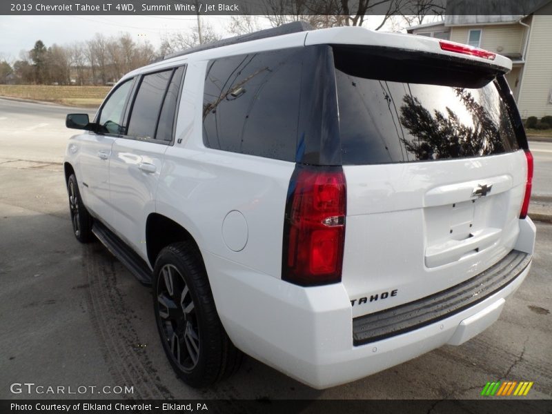 Summit White / Jet Black 2019 Chevrolet Tahoe LT 4WD