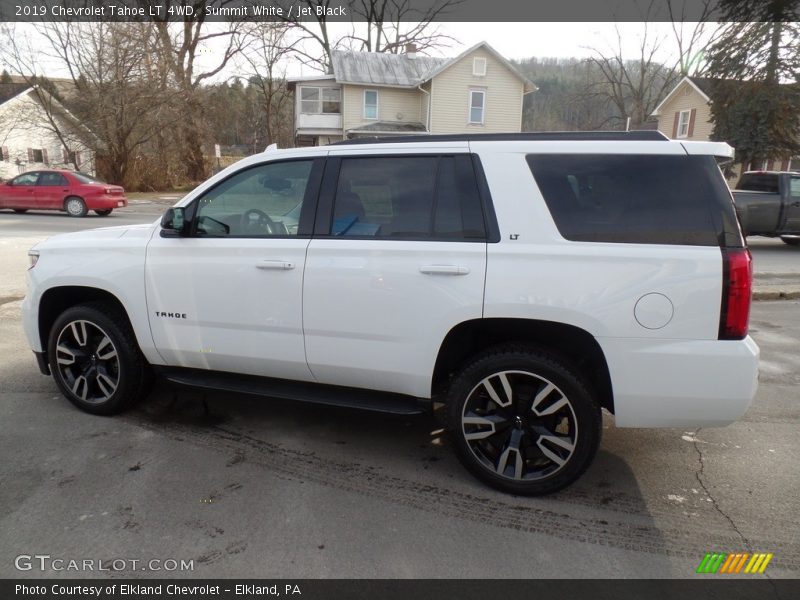 Summit White / Jet Black 2019 Chevrolet Tahoe LT 4WD